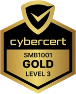 CyberCert SMB1001:2026 Gold certified